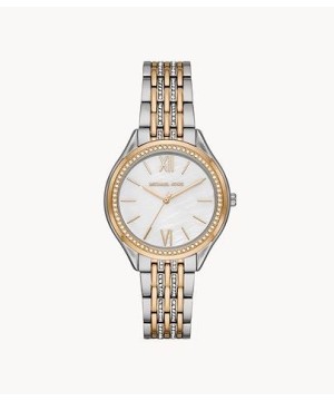 Женские Часы Michael Kors 7084 Gold Silver