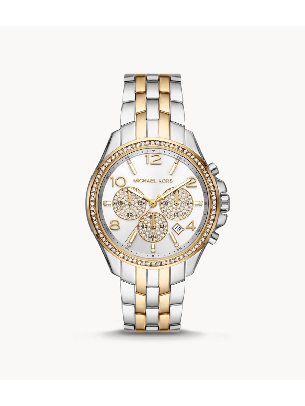 Жіночий годинник Michael Kors 7252 Gold Silver