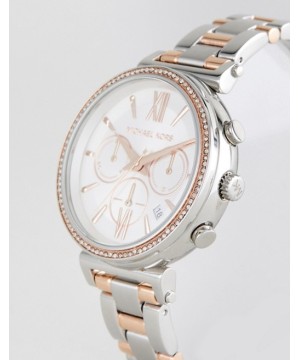 Женские Часы Michael Kors 6650 Silver Gold