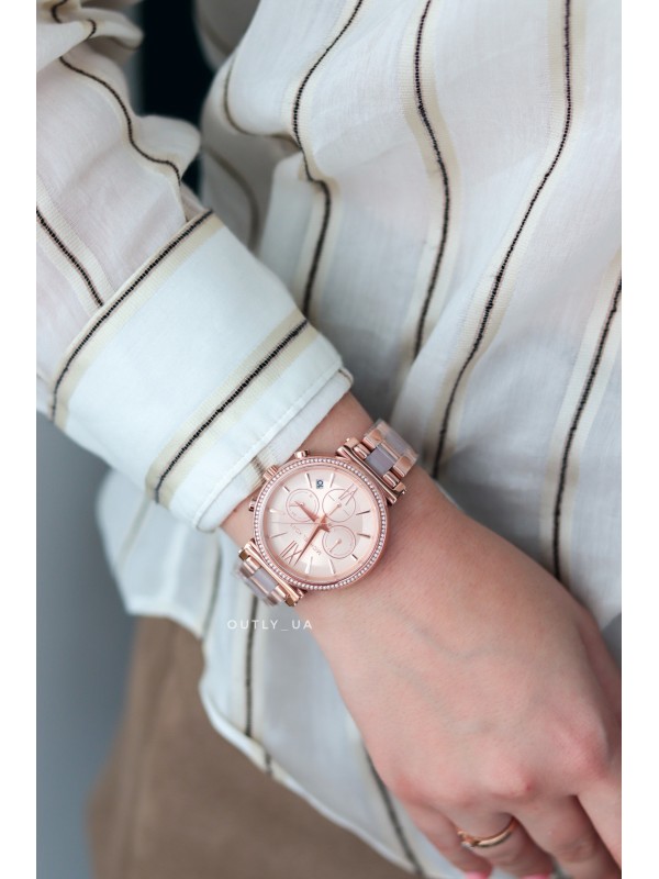 Женские Часы Michael Kors 6650 Rose Gold