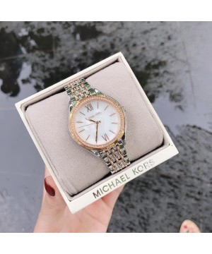 Женские Часы Michael Kors 7077 Silver Gold