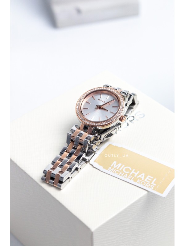 Женские Часы Michael Kors Women's Petite Darci Two-Tone Stainless 26mm 