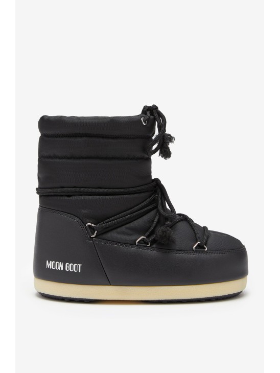 Черевики Moon Boot Icon Light Low Black Nylon