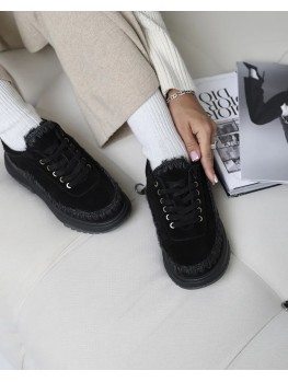  Жіночі кросівки Mou Eskimo Jogger Lace Up Black