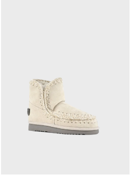 Жіночі черевики снігоходи Mou Eskimo 18 Glitter Logo молочні