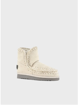 Жіночі черевики снігоходи Mou Eskimo 18 Glitter Logo молочні