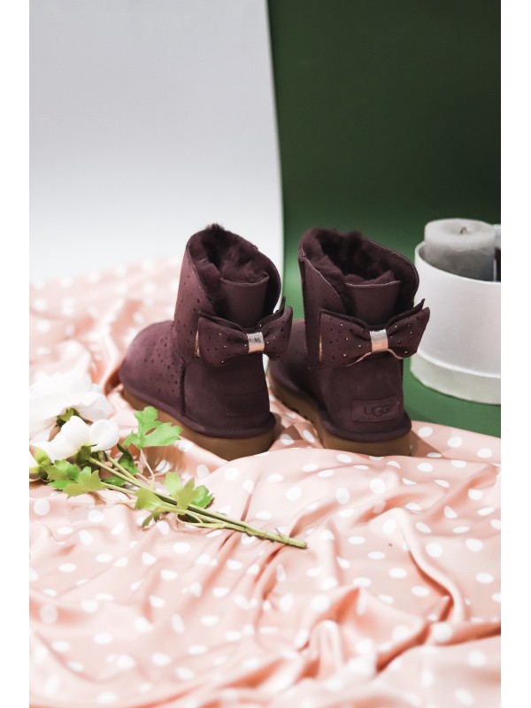 UGG Stargirl Bow Mini Бордовый