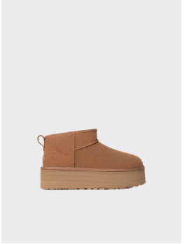 Женские угги UGG Classic Ultra Mini Platform Brown