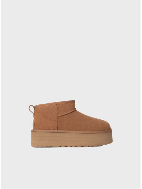 Женские угги UGG Classic Ultra Mini Platform Brown