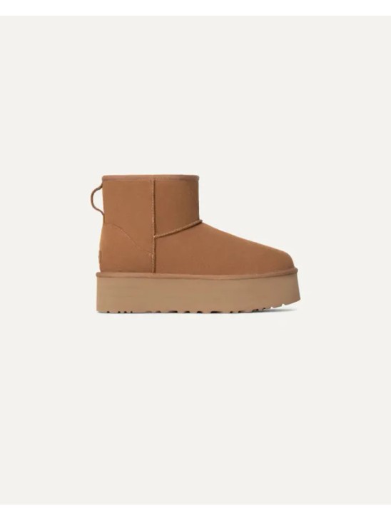 Женские угги UGG Classic Mini Platform Chestnut