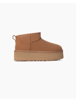Женские угги UGG Classic Ultra Mini Platform Brown