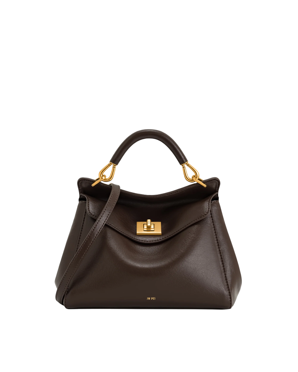 Сумка JW Pei Lucia Classic Top Handbag Dark Brown